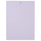 Minimalistisch Paarse School Monogram Klembord (Achterkant)