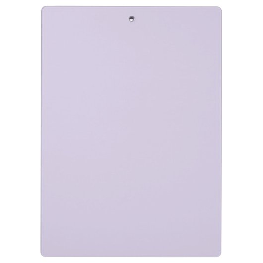 Minimalistisch Paarse School Monogram Klembord (Achterkant)