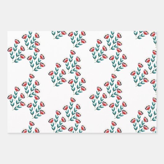 Minimalistisch paaspapier inpakpapier vel (Voorkant 3)