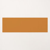 Minimalistisch Panda Pattern - Ochre Oranje Yogamat (Achterkant (horizontaal))