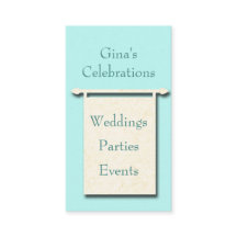 Minimalistisch Partij Planning Visitekaartje