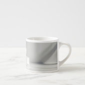 Minimalistisch Pasen ei op modern podium Espresso Kop (Rechts)