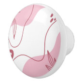 Minimalistisch patroon keramische knop (Rechts)