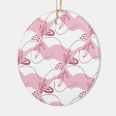 Minimalistisch patroon keramische ornament (Links)