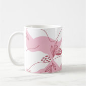 Minimalistisch patroon koffiemok (Links)