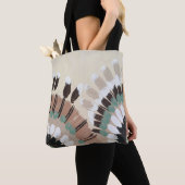 Minimalistisch patroon tote bag (Dichtbij)