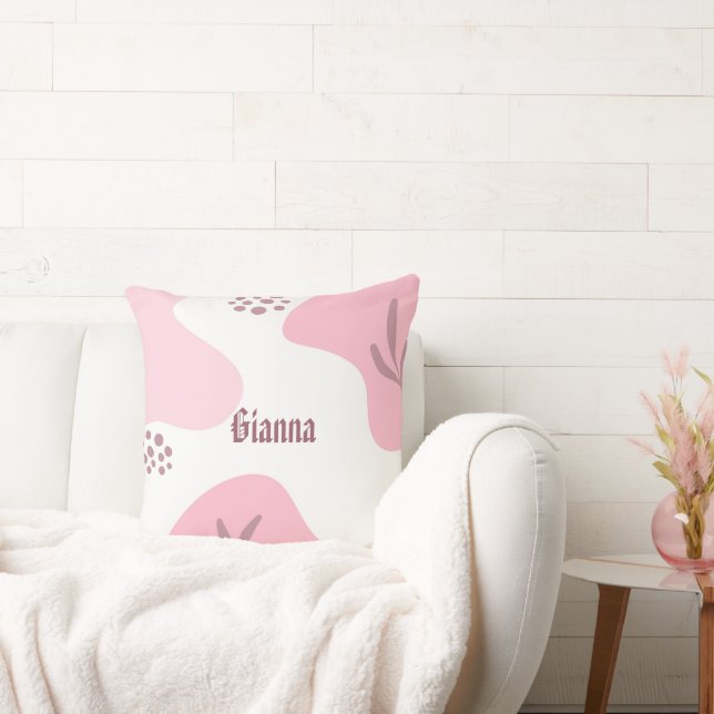 Minimalistisch patroonaangepast Sierkussen (Bank)