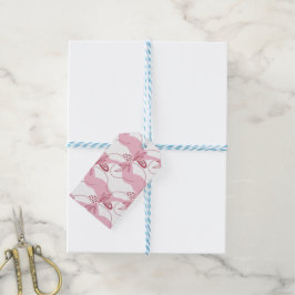 Minimalistisch patroongepersonaliseerde cadeauLabe Cadeaulabel