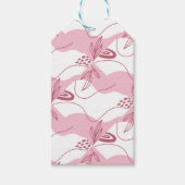 Minimalistisch patroongepersonaliseerde cadeauLabe Cadeaulabel (Voorkant)