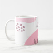 Minimalistisch patroonmodel - Aangepaste koffie-Mo Koffiemok (Links)