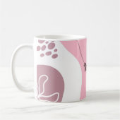 Minimalistisch patroonmodel - Aangepaste koffie-Mo Koffiemok (Links)