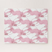 Minimalistisch patroonpatroon Jigzaag Puzzle Legpuzzel (Horizontaal)