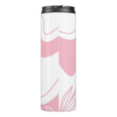 Minimalistisch patroonpatroon, speciaal ontworpen  thermosbeker (Achterkant)