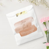 Minimalistisch penseel voor moderne Waterverf Bedankzakje (Gezegeld)