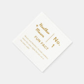 Minimalistisch penseelparfum servet (Hoek)