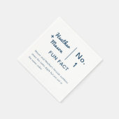 Minimalistisch penseelparfum servet (Hoek)