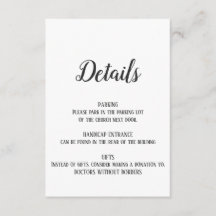 Minimalistisch pensioendetail invoegen Kaart