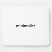 minimalistisch. periode. muismat (Voorkant)