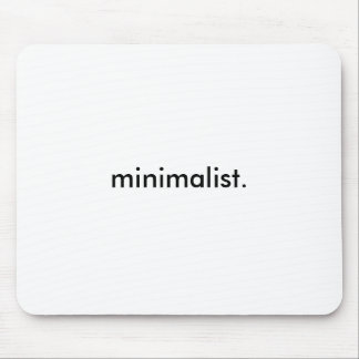 minimalistisch. periode. muismat