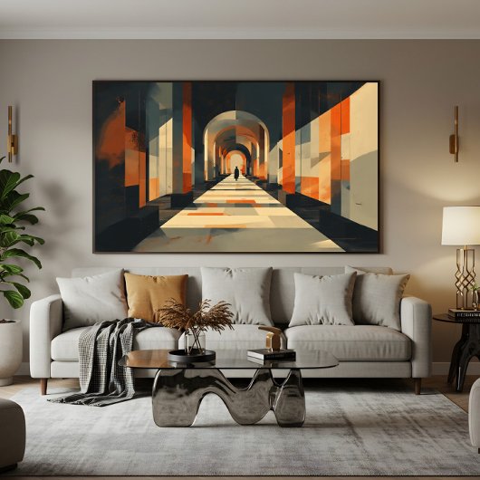 Minimalistisch Perspectief Poster