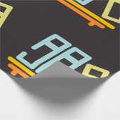 Minimalistisch pictogram voor boekenplank cadeaupapier