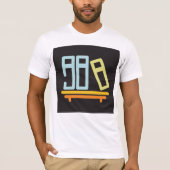 Minimalistisch pictogram voor boekenplank t-shirt (Voorkant)