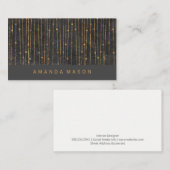 minimalistisch | Pijlpatroon Visitekaartje (Voorkant / Achterkant)