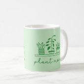 Minimalistisch Plant Moeder Schattige Plant Lover Koffiemok (Voorkant rechts)