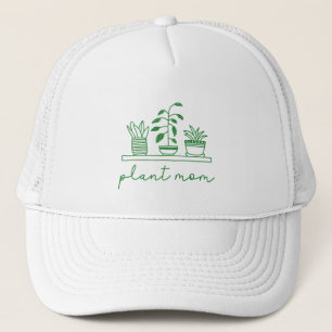 Minimalistisch Plant Moeder Schattige Plant Lover Trucker Pet