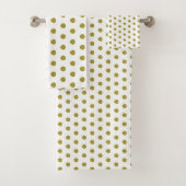 Minimalistisch Polka Dots Bad Handdoek (Insitu)