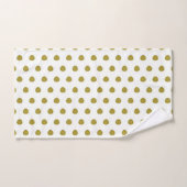Minimalistisch Polka Dots Bad Handdoek (Handdoek)