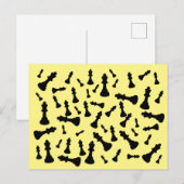 Minimalistisch Pop Kunst Kaas Briefkaart (Voorkant / Achterkant)