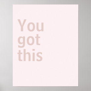 Minimalistisch poster