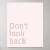 Minimalistisch poster (Voorkant)