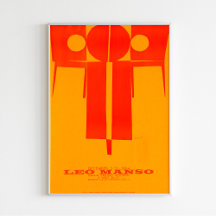  minimalistisch Poster van Leo Manso