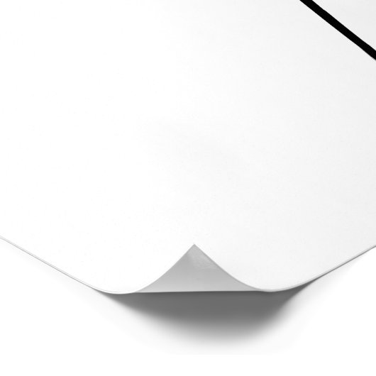 Minimalistisch Poster voor lijnkunst (Hoek)