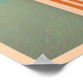 Minimalistisch Poster voor retro (Hoek)