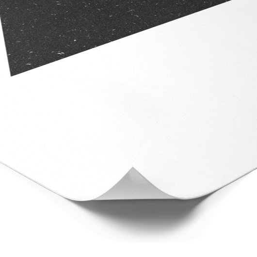 Minimalistisch Poster voor zwarte en witte driehoe (Hoek)