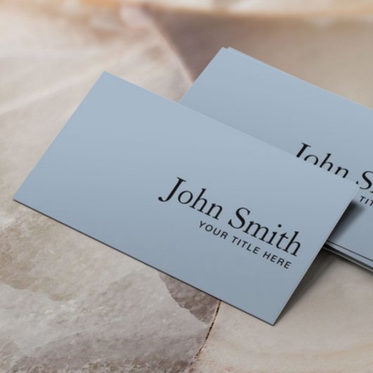 Minimalistisch procureur van de advocaat in Dusty  Visitekaartje