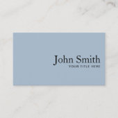 Minimalistisch procureur van de advocaat in Dusty  Visitekaartje (Voorkant)