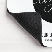 Minimalistisch professioneel bedrijf Logo Muismat (Hoek)