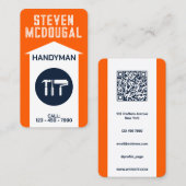 Minimalistisch professioneel logo visitekaartje (Voorkant / Achterkant)