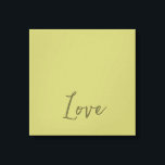 Minimalistisch Professioneel Modern Solid Olive Gr Canvas Afdruk<br><div class="desc">Moderne eenvoudige eenvoudige professionele Sjabloon.</div>