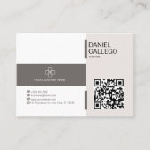 Minimalistisch professioneel Visitekaartje (Voorkant)