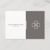 Minimalistisch professioneel Visitekaartje (Achterkant)