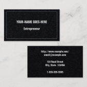 Minimalistisch, professioneel Visitekaartje (Voorkant / Achterkant)