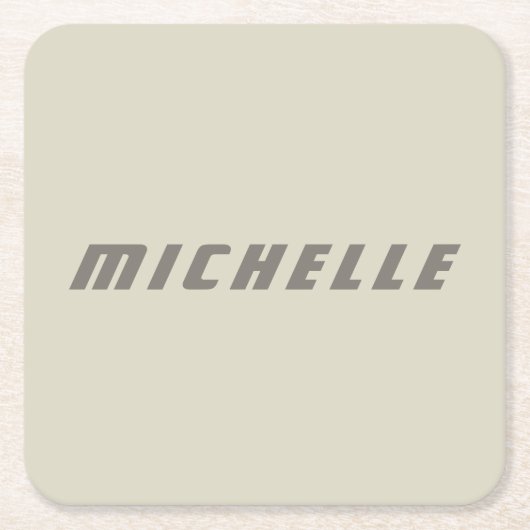 Minimalistisch professionele moderne natuurkunde kartonnen onderzetters (Voorkant)