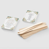 Minimalistisch programma Eucalyptus & Cotton voor  Handwaaier (Niet-gemonteerd)