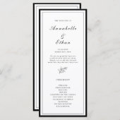 Minimalistisch programma voor de uitzending van ee (Voorkant / Achterkant)