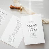 Minimalistisch programma voor zwart en wit vouwen